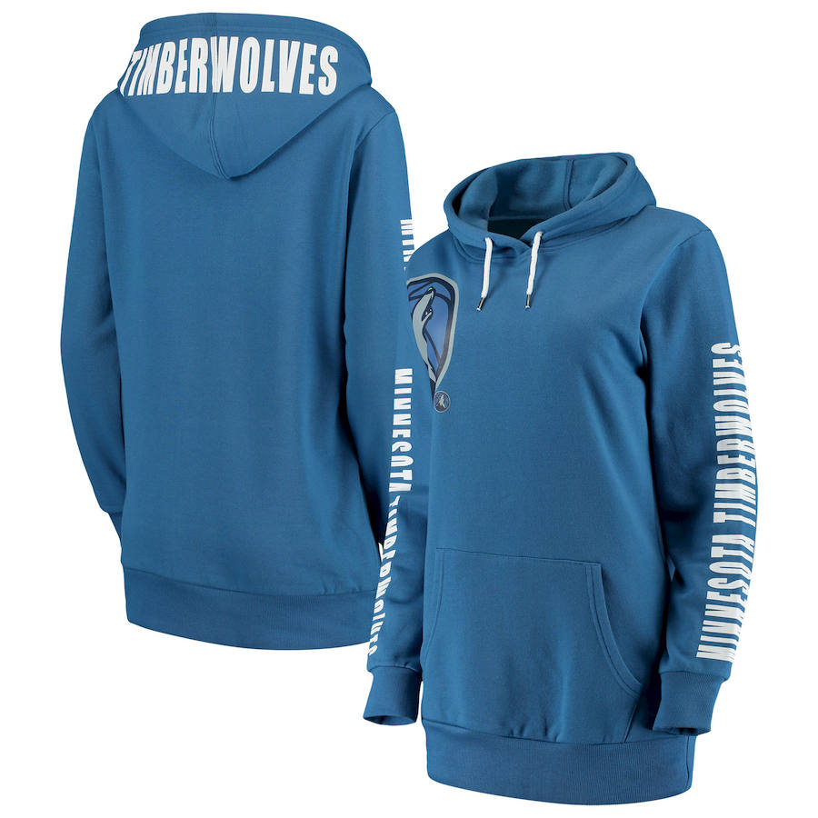 Women Minnesota Timberwolves G III 4Her by Carl Banks Overtime Pullover Hoodie Blue,We sell and wholesale Women Minnesota Timberwolves G III 4Her by Carl Banks Overtime Pullover Hoodie Blue on line form chian!